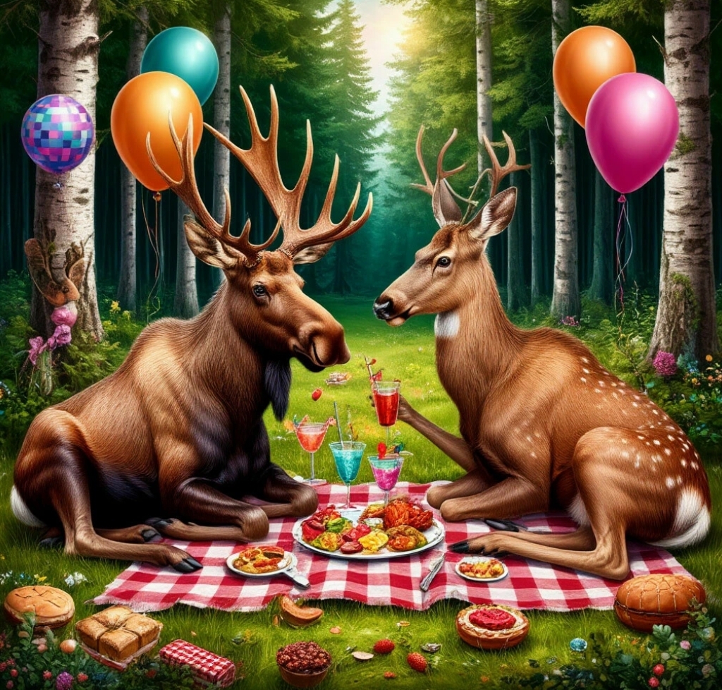 У саратовцев возросли шансы повстречать в лесу оленей и лосей